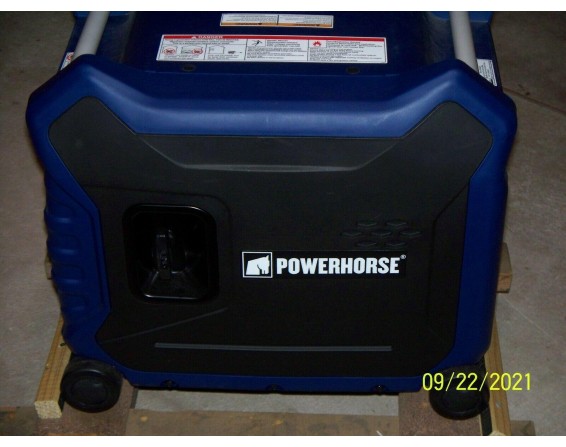 2 pc POWERHORSE 3500 watt inventer generators with electric start.